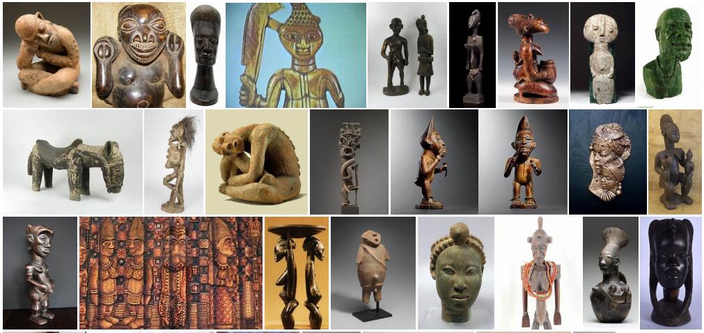 Africa Sculpture Forms